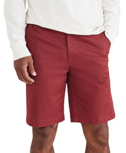 Dockers Mens Supreme Flex Ultimate Shorts Red 38