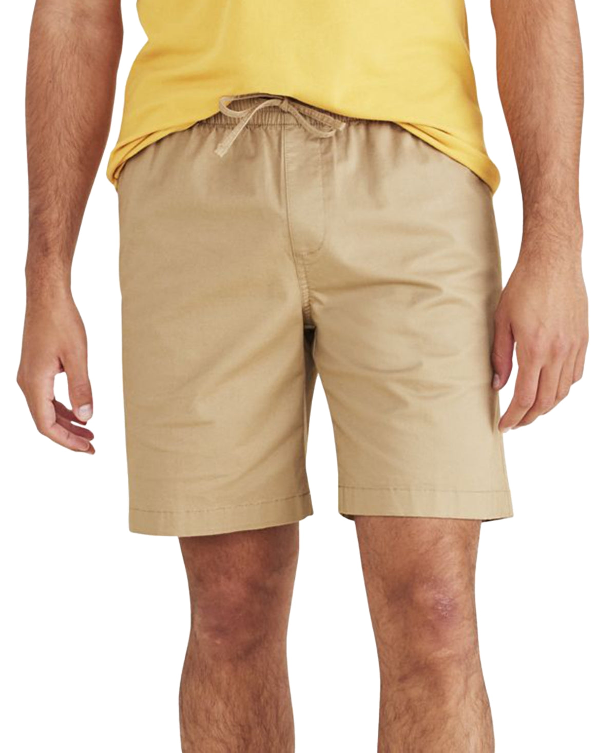 Dockers Ultimate 8.5" Mens Drawstring Waist Stretch Fabric Deck Short 2XL Yellow
