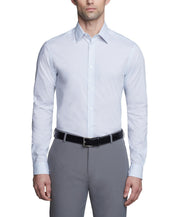 Calvin Klein Mens Slim fit Dress Shirt Medium 15.5 in 34-35 Light Blue