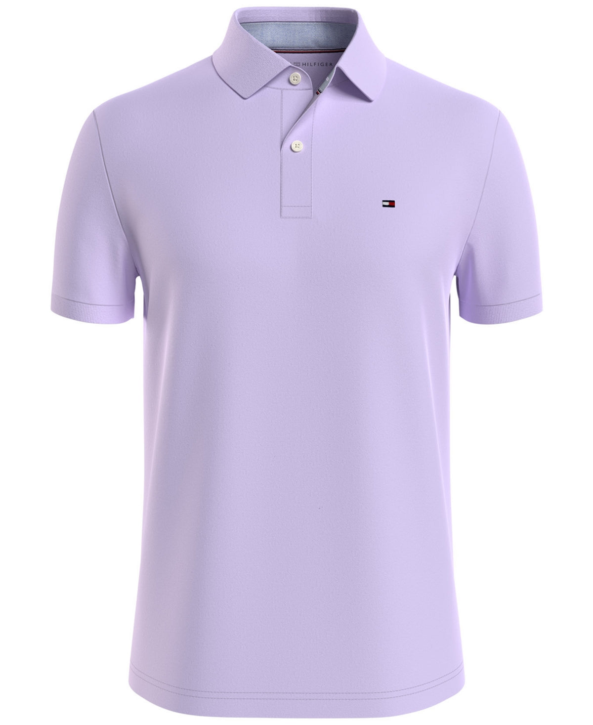 Tommy Hilfiger Men's Big & Tall Classic Fit Short Sleeve Polo Shirt Lilac 2XL