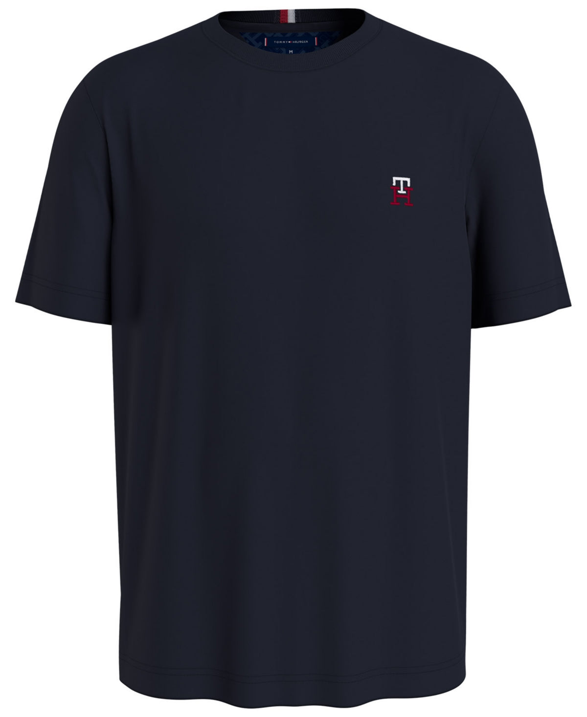 Tommy Hilfiger Men's Regular Fit Monogram T Shirt Desert Sky Blue