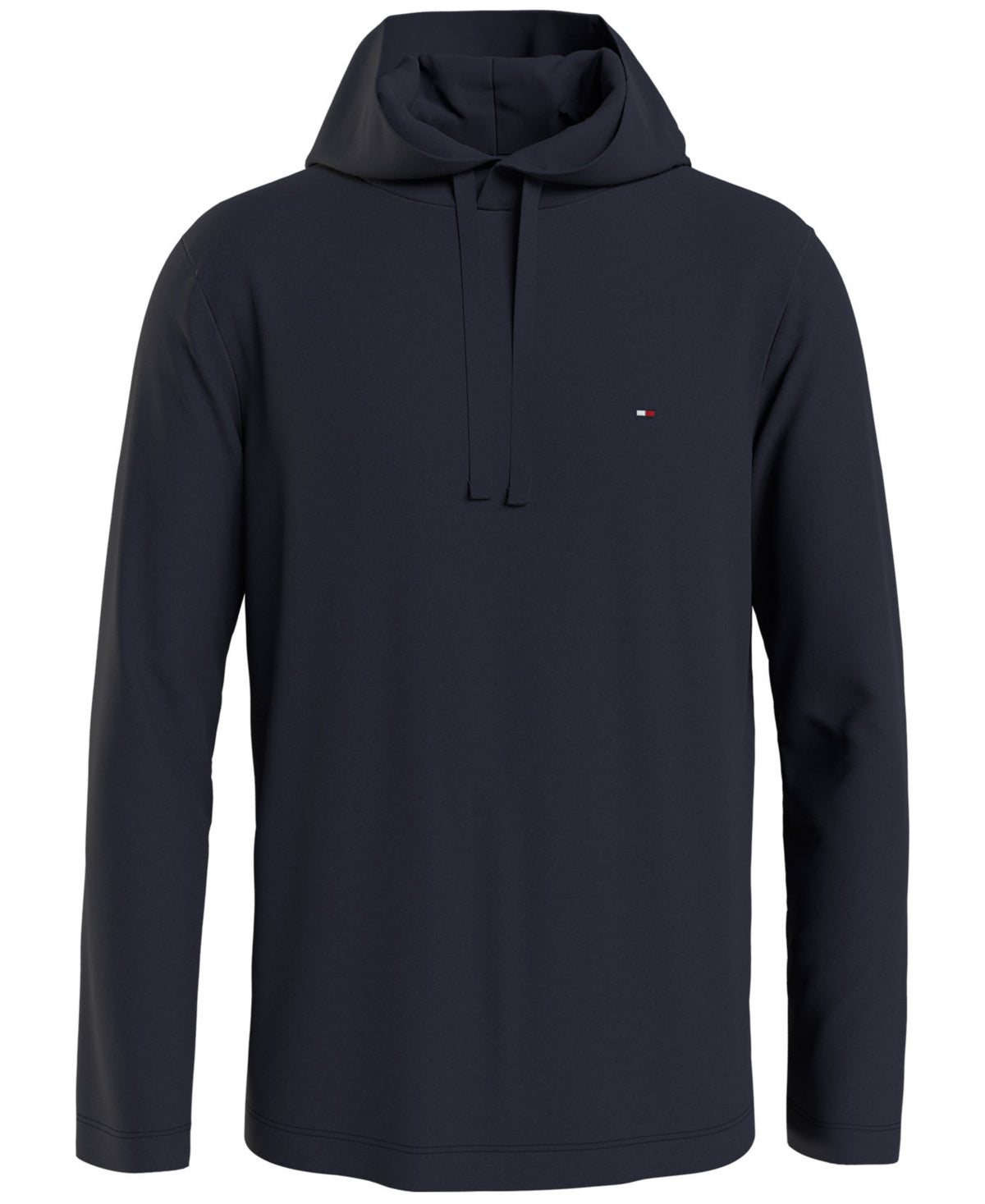 Tommy Hilfiger Men's Long Sleeve Desert Hooded Shirt Navy Blue XXL