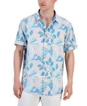 Tommy Bahama Mens Nova Wave Beach Day Blooms Button Down Shirt Pink Pool 3XL