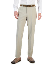 HUGO BOSS Men's Modern-Fit Superflex Tan Dress Pants 34 x 32 Beige Wool