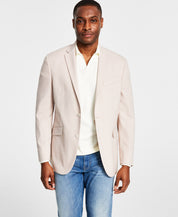 Kenneth Cole Reaction Mens Slim Fit Sport Coat Light Pink 42S