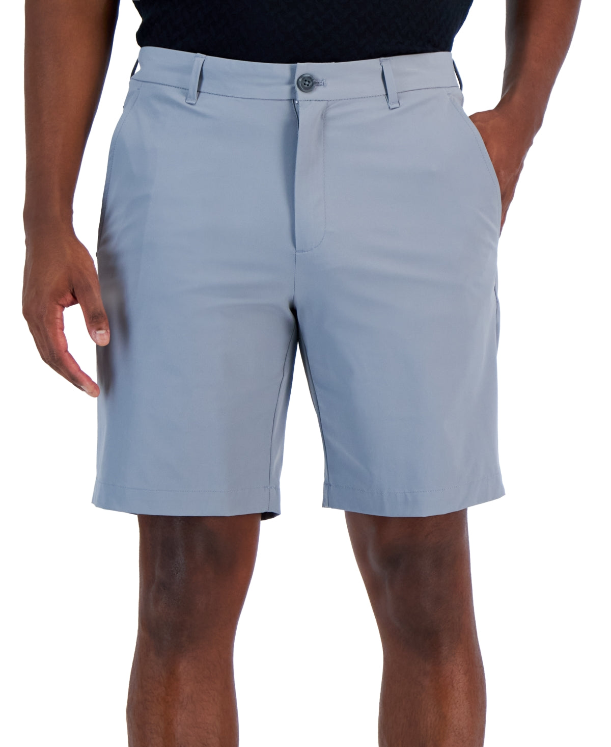 Alfani Men's Casual Tech Shorts Grey Size 32