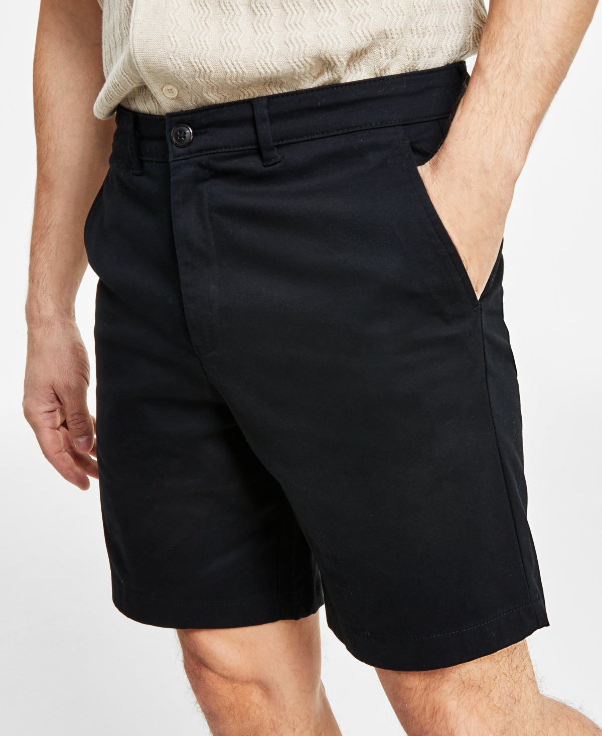 Alfani Men's Shorts Deep Black 33