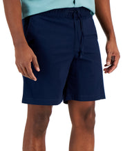 Alfani Mens Drawstring Shorts Blue Small