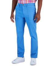 Club Room Men's Classic-Fit Solid Chino Pants Pacific Coast 34 x 32 Blue