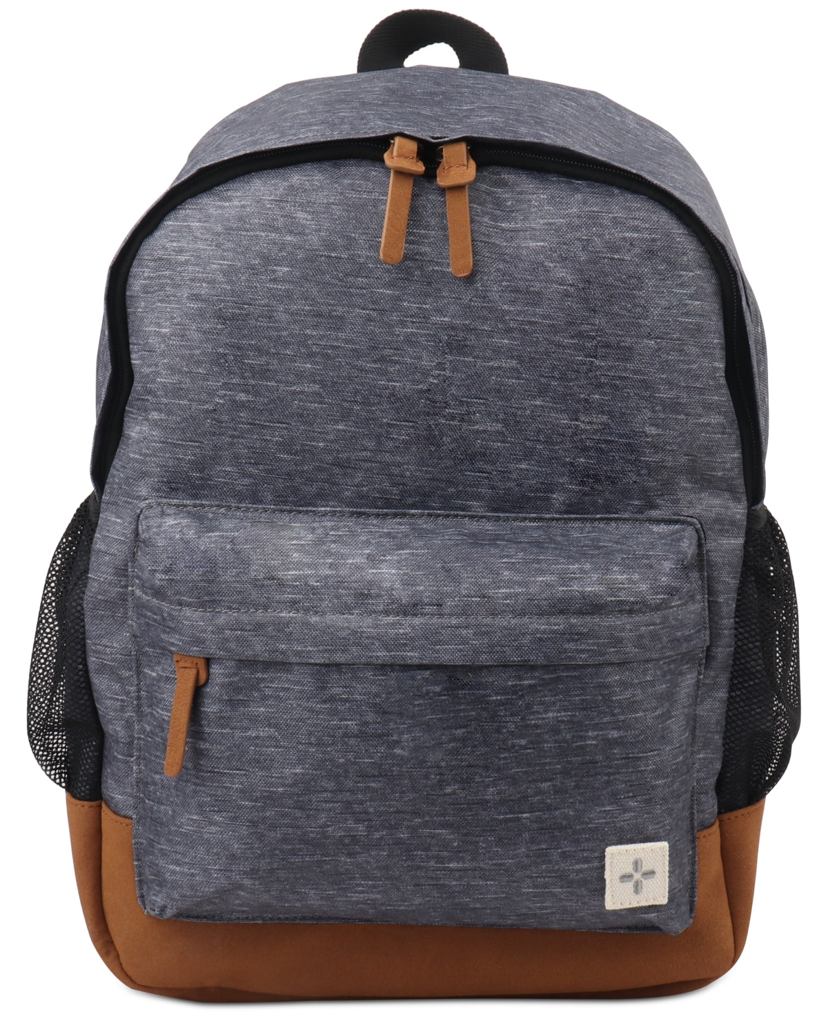 Sun Stone Mens Riley Heathered Backpack Bag Grey