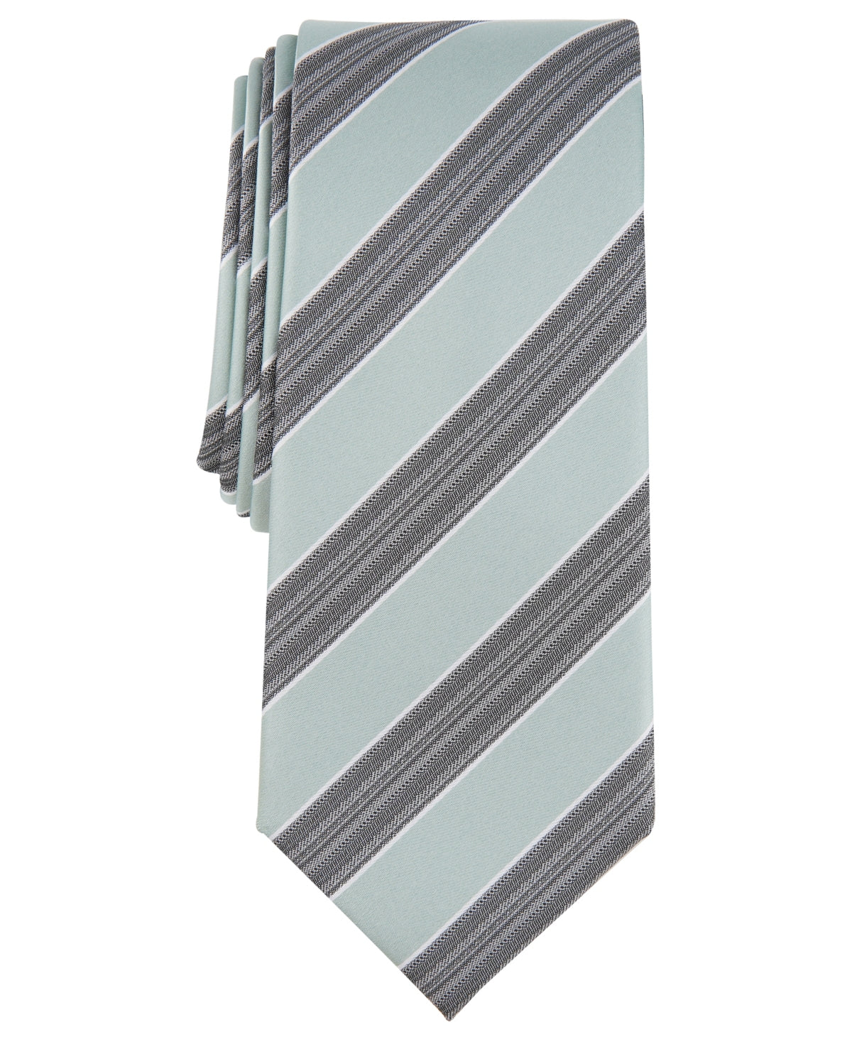 Alfani Men's Bartel Stripe Necktie Mint
