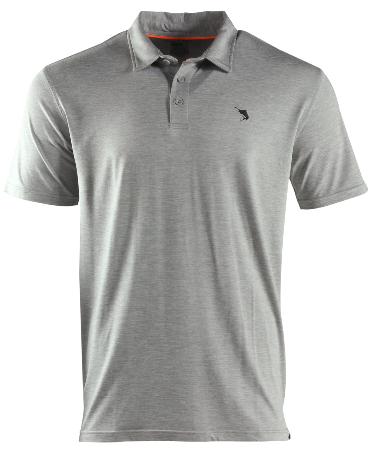 Salt Life Mens Short Sleeve Polo Shirt Light Grey Heather XXL