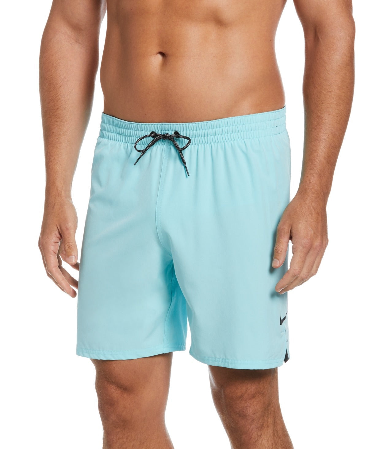 Nike Men's Essential Vital Quick-Dry 7" Swim Trunks Medium Aqua Blue