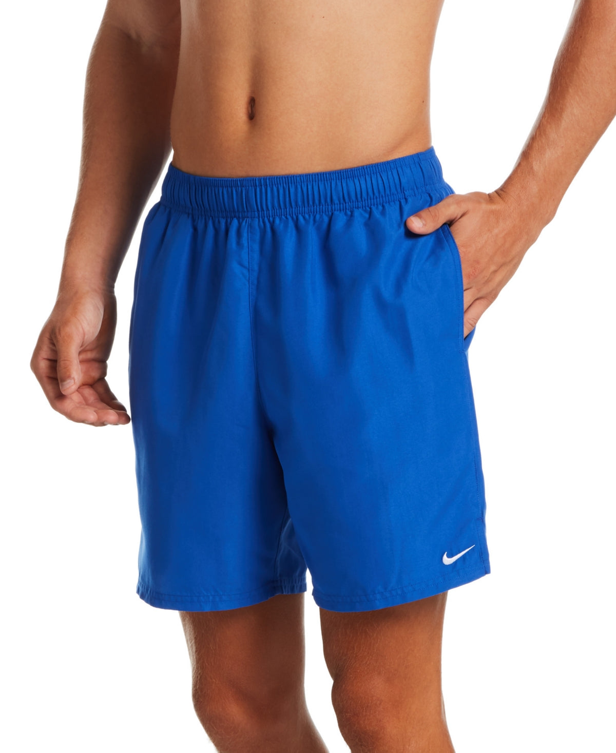 Nike Men's Essential Lap Solid 7" Swim Shorts Game Royal Blue Medium