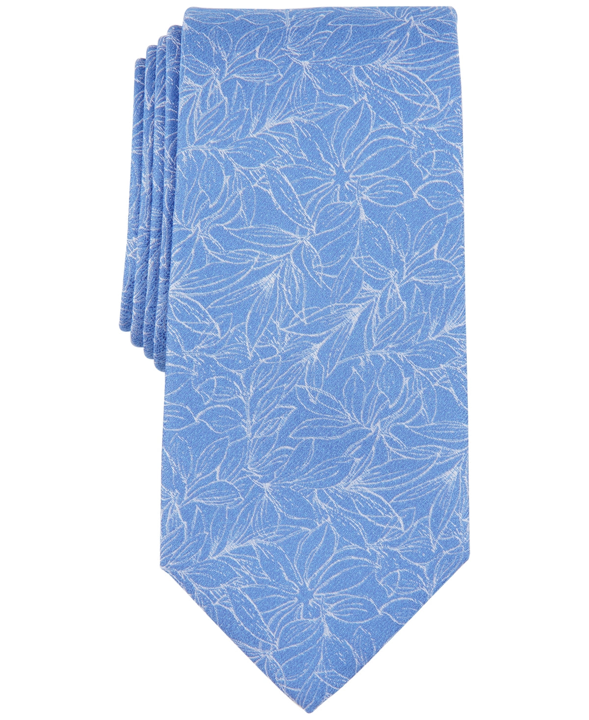 Michael Kors Men's Botanical Blue Tie Necktie
