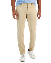 Michael Kors Men's Slim Straight-Fit Acid Wash Jeans Tan 36 x 32