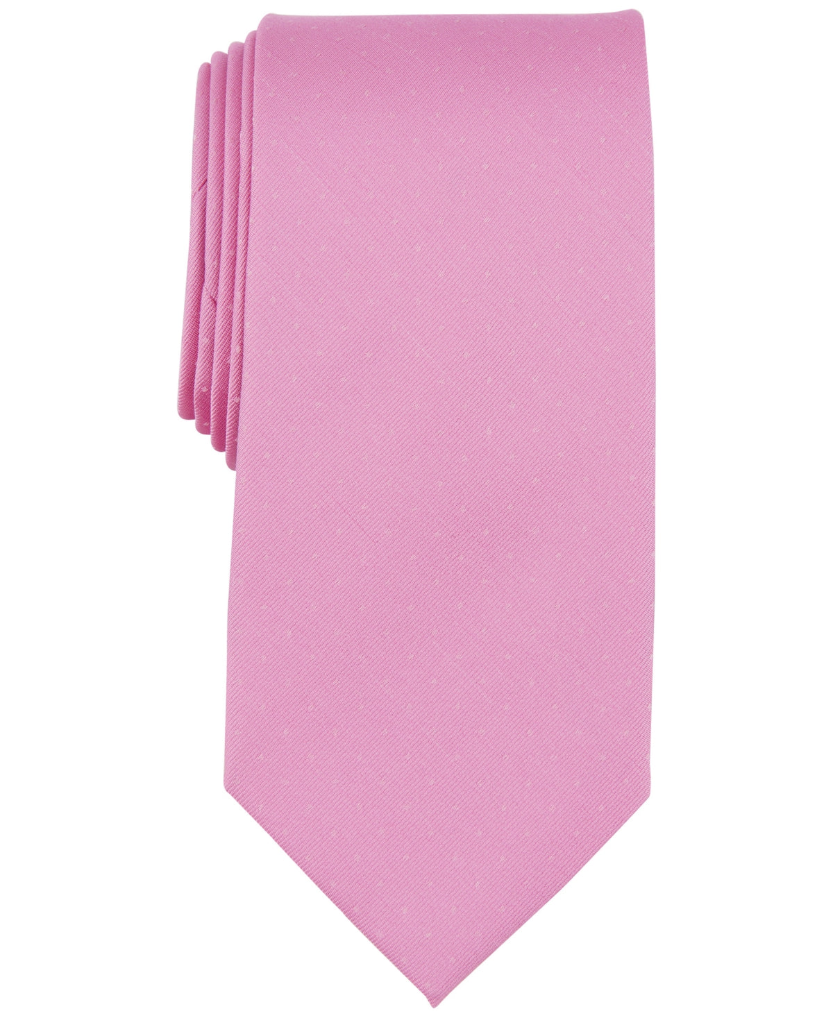Michael Kors Mens Regular fit Tie Necktie One Size Pink Summer  Dot