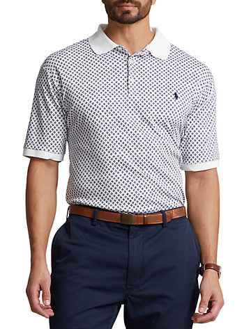 Polo Ralph Lauren Mens Regular fit Short Sleeve Polo Shirt 3XB White