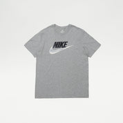 Nike Mens Regular fit Short Sleeve Graphic T-Shirt Shirt Medium Grey Solid
