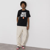 Nike Mens Regular fit Short Sleeve Graphic T-Shirt Shirt XXL Black Solid