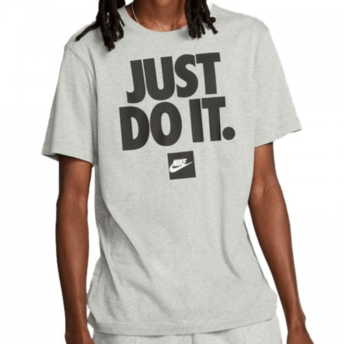 Nike Mens Regular fit Short Sleeve T-Shirt Shirt Medium Grey Solid