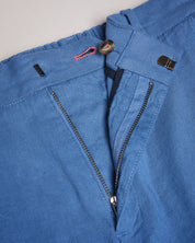 Ted Baker Men's Linen Blend Half Elasticated Shorts Size 34 Blue