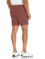 Columbia Mens Flat Front Washed Out Shorts Purple 32