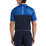 PGA Tour Mens Big and Tall Short Sleeve Polo Shirt Blue 4XLT