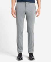 Kenneth Cole Mens Slim fit Dress Pants 34 / 29 Light Gray Solid