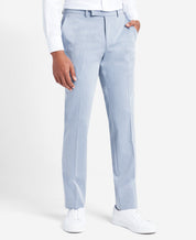Kenneth Cole Reaction Mens Slim-Fit Light Blue Suit 46R 40 x 32 Jacket and Pants