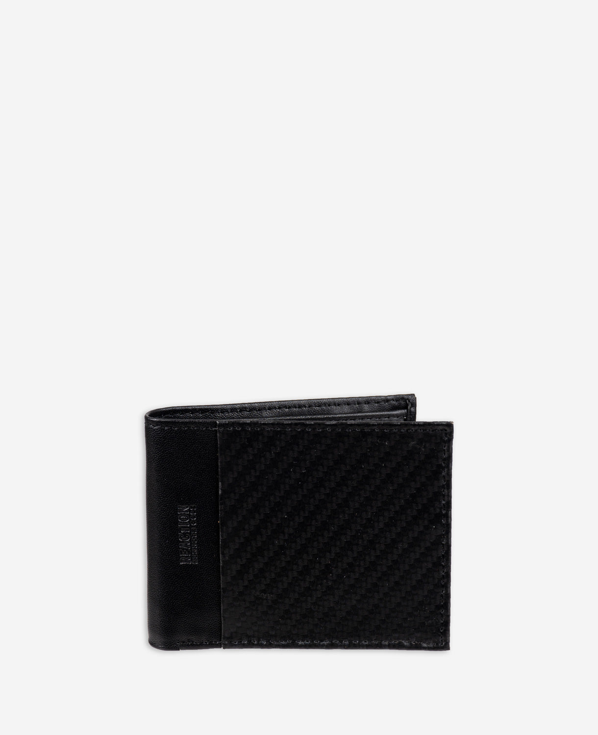 Reaction Kenneth Cole Mens Techni Cole RFID Wallet One Size Black