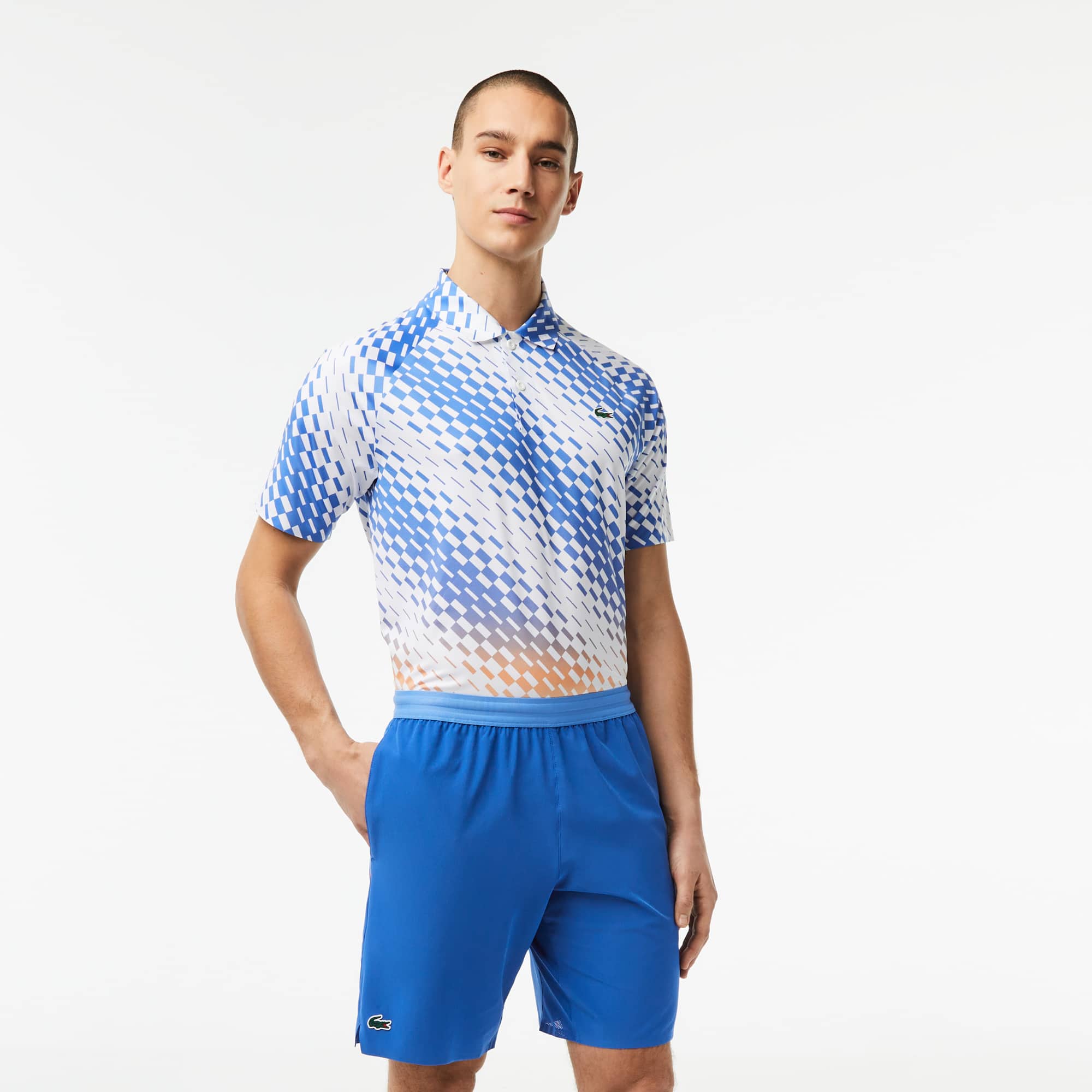 Lacoste Men’s Tennis X Novak Djokovic Shorts Blue 4XL