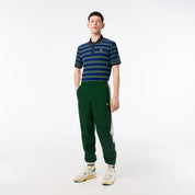 Lacoste Men's Tennis Print Jogger Pants Green Plaid 4XL