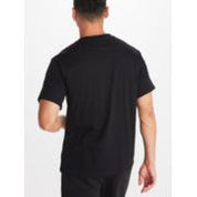 Marmot Men's Peaks Logo Short Sleeve Crewneck T Shirt Black 2XL