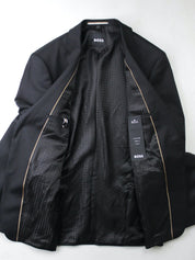 Hugo Boss Mens Modern Fit Suit Jacket 36 Short Black 5048169600101
