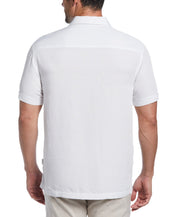 Cubavera Men's Big & Tall Tropical Short-Sleeve Button Down Shirt White 4XLT
