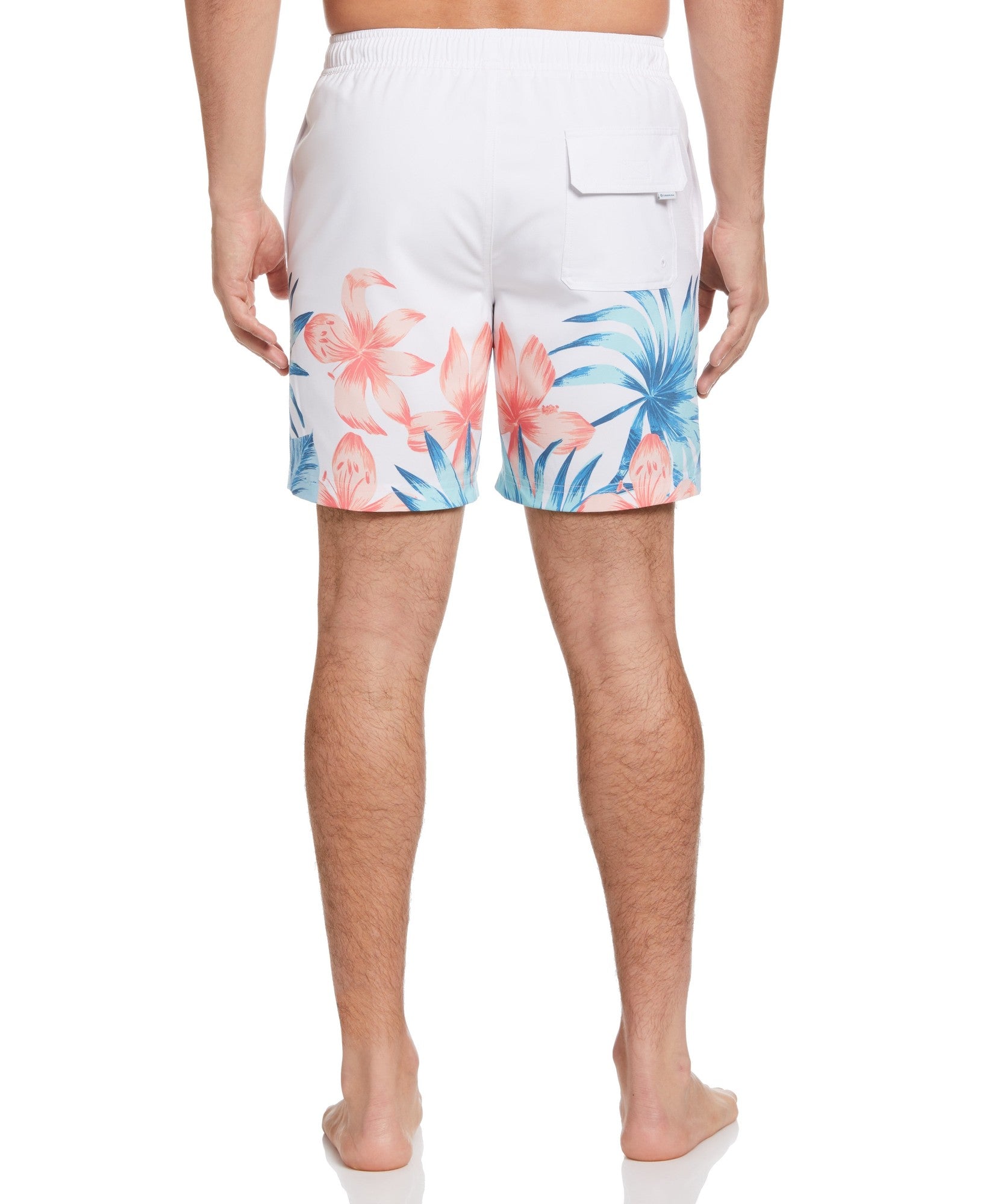 Cubavera Men's Solid 7" Swim Trunks Brilliant White XL