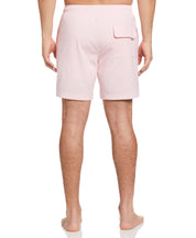 Cubavera Men's Solid 7" Swim Trunks Shadow Pink 2XL