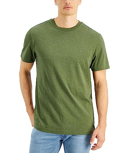 Club Room Men's Crewneck T-Shirt XL Woodland Moss Green