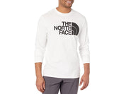 The North Face Mens Long Sleeve Half Dome Long Sleeve T Shirt White XL