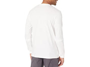 The North Face Mens Long Sleeve Half Dome Logo Long Sleeve T Shirt White 2XL