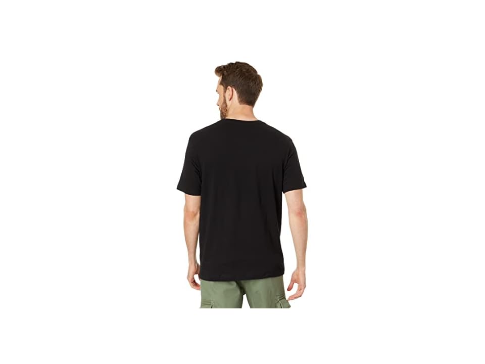 Rvca Men's Motor Short Sleeve T Shirt Black Small