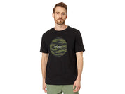 Rvca Men's Motor Short Sleeve T Shirt Black Small