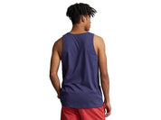 Polo Ralph Lauren Men's Washed Jersey Sleeveless Tank T Shirt Navy Medium