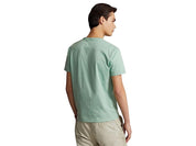 Polo Ralph Lauren Mens Classic Fit Jersey Short Sleeve T Shirt Green Medium