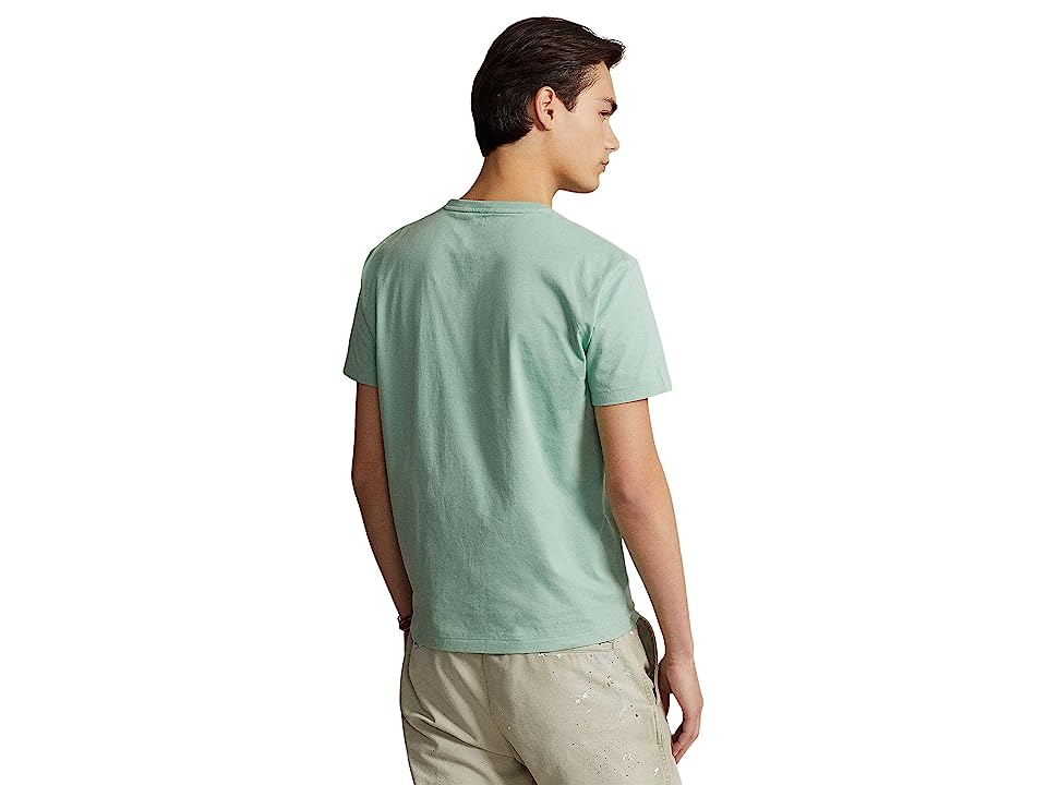 Polo Ralph Lauren Mens Classic Fit Jersey Short Sleeve T Shirt Green Medium