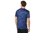 RVCA Mens Sport Vent Tee Shirt  Tie dye Purple Medium