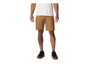 Columbia Mens Regular fit Cargo Shorts 44 Brown Solid Stretch