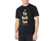 The North Face Mens Brand Proud Short Sleeve T Shirt TNF Black Yellow 2XL