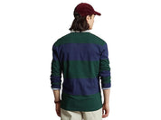 Polo Ralph Lauren Men's Rugby Shirt Newport Navy College Green Small